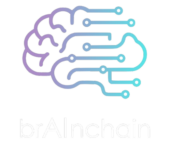 brainchain, logo trasparente con scritta, logo with brand transparent